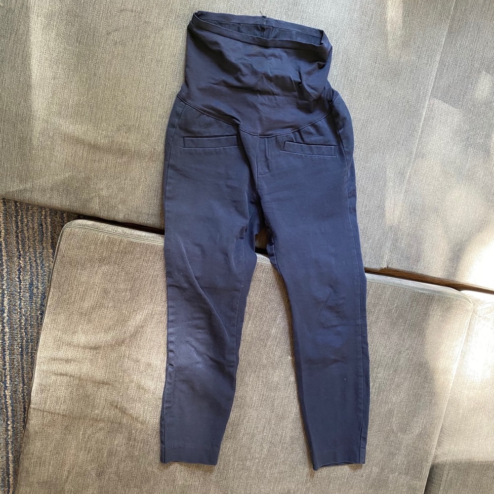GAP blue maternity pants